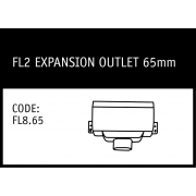 Marley FL2 Expansion Outlet 65mm - FL8.65